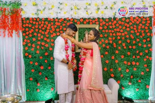 Jagadeesh + Tejaswi Engagement Photo