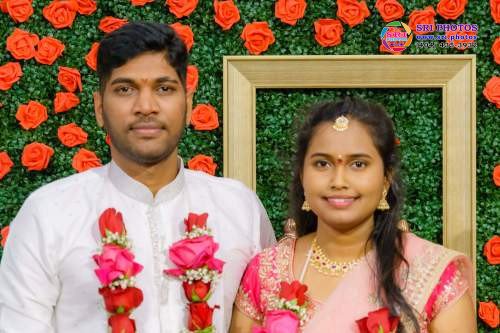 Jagadeesh + Tejaswi Engagement Photo