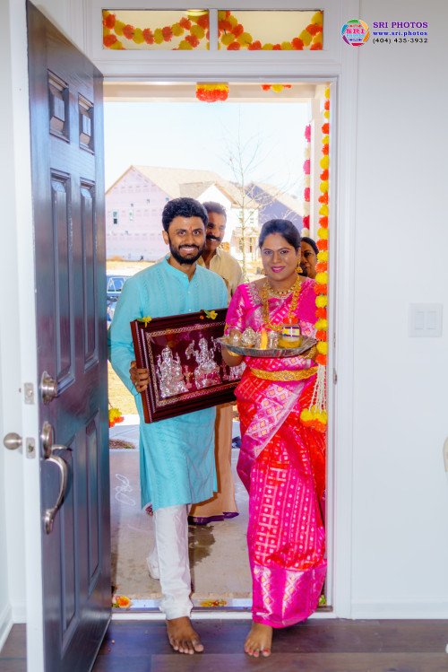 Abhishek + Divya Grihapravesam Photo