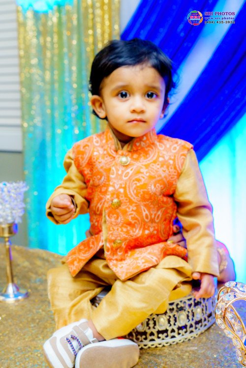 Ibhan First Birthday Photo