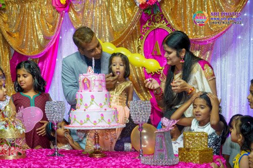 Akanksha 4th Birthday Photo