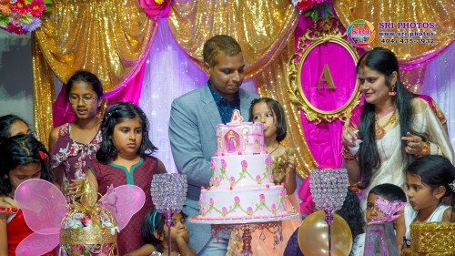 Akanksha 4th Birthday Photo