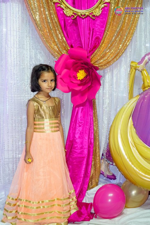 Akanksha 4th Birthday Photo