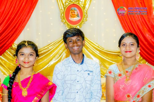 Asritha Half Saree Photo