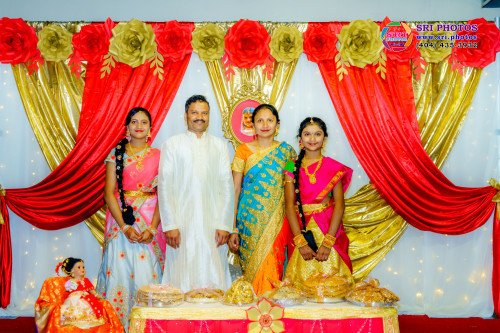 Asritha Half Saree Photo