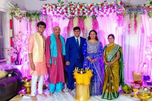 Aditya + Priya Engagement Photo