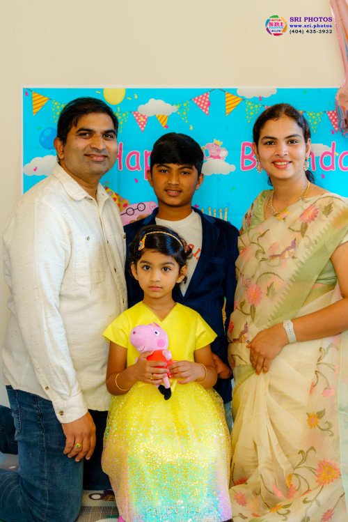 Charanvi 4th Birthday Photo