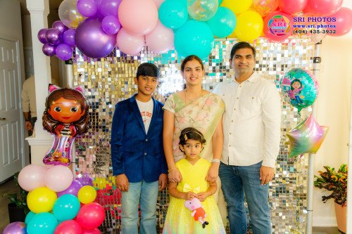 Charanvi 4th Birthday Photo