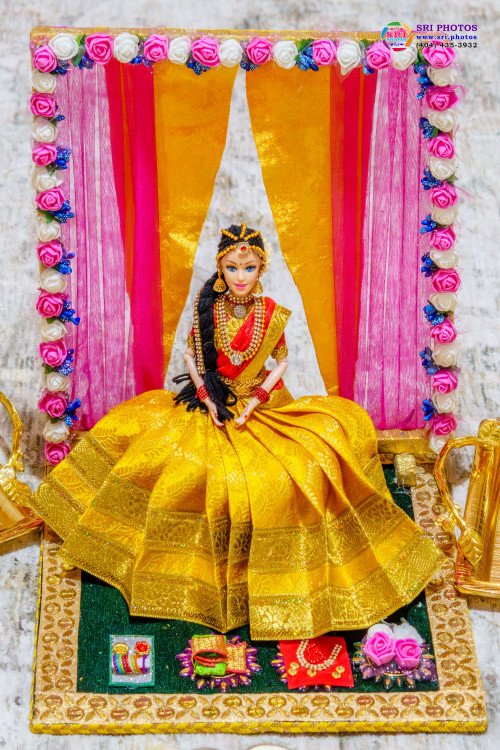 Rishitha Half-Saree Photo