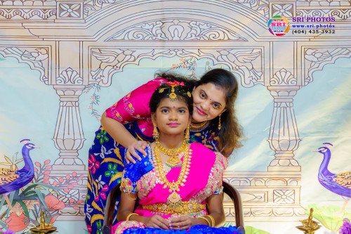 Rishitha Half-Saree Photo