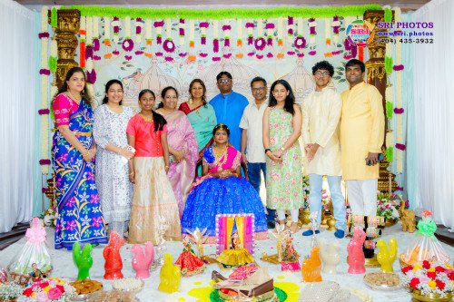 Rishitha Half-Saree Photo