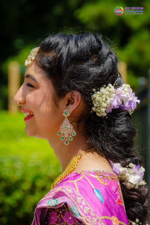 Sloka Half-Saree Photo