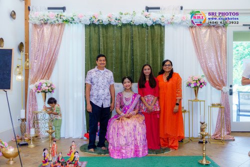 Sloka Half-Saree Photo