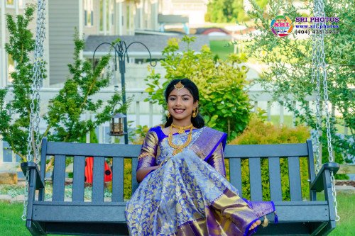 Srithi Half-Saree Photo