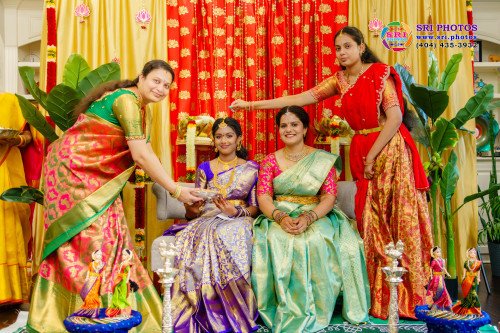 Srithi Half-Saree Photo