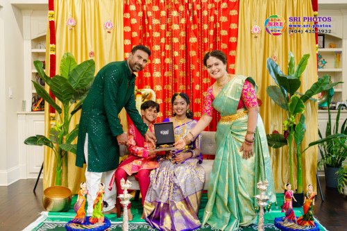 Srithi Half-Saree Photo