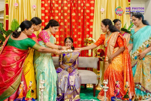 Srithi Half-Saree Photo