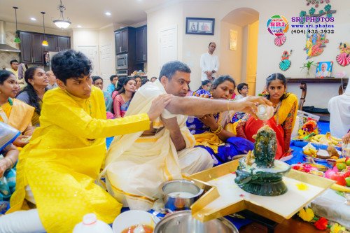 Vratham & Rudrabhishekam @Podduturis Photo