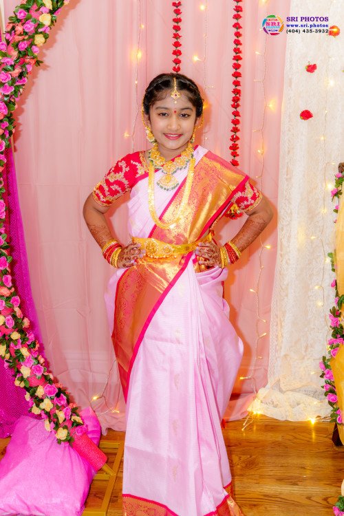 Swarnika Half-Saree Photo