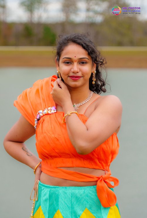 Bradley + Meghana Haldi Photo
