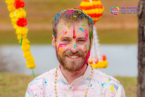 Bradley + Meghana Haldi Photo