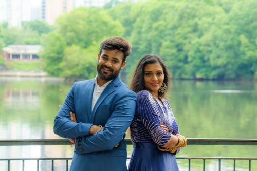 Kiran + Swetha Post Wedding Photo