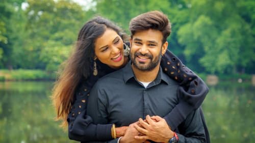 Kiran + Swetha Post Wedding Photo