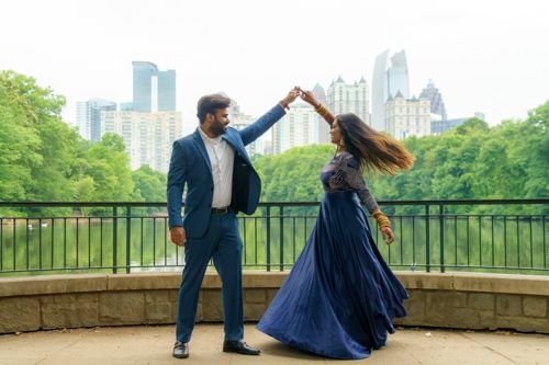 Kiran + Swetha Post Wedding Photo