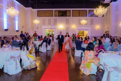 Srinivas + Vidya Reception Photo
