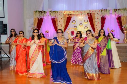 Srinivas + Vidya Reception Photo