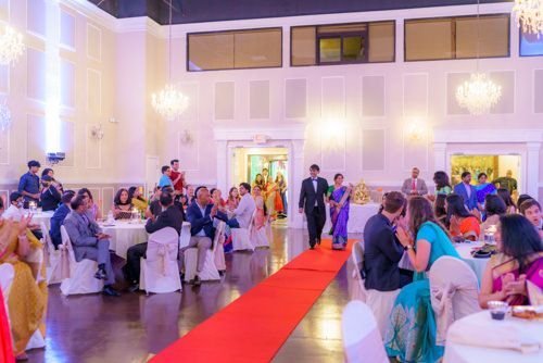 Srinivas + Vidya Reception Photo