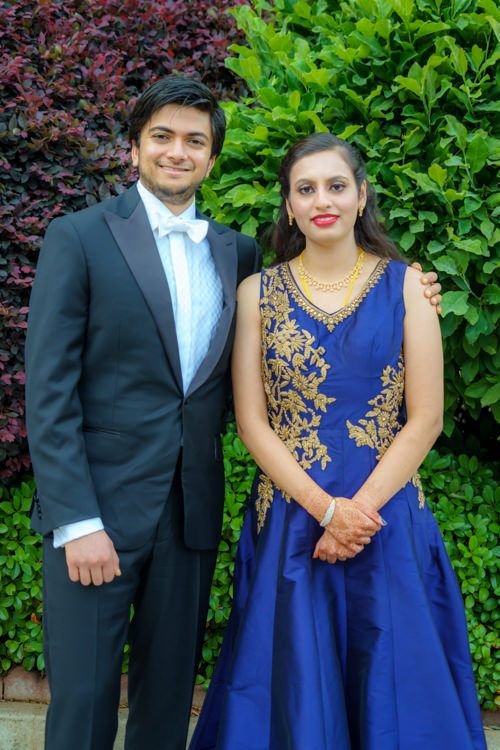 Srinivas + Vidya Reception Photo