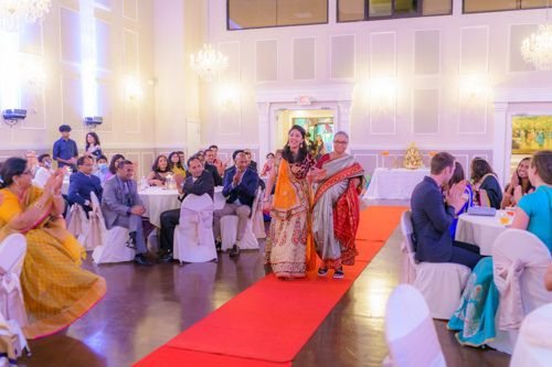 Srinivas + Vidya Reception Photo