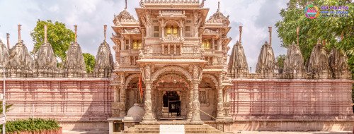 Hutheesingh Jain Temple (Hutheesing Temple), Ahmedabad, Gujarat, India